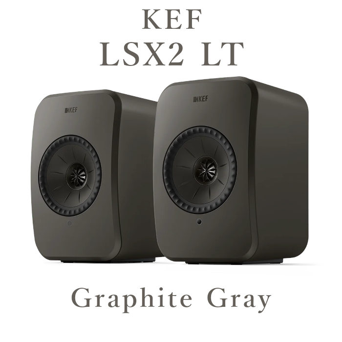 最終値下げ！【ジャンク品】KEF LSX ブラック 最終値下げ！【ジャンク