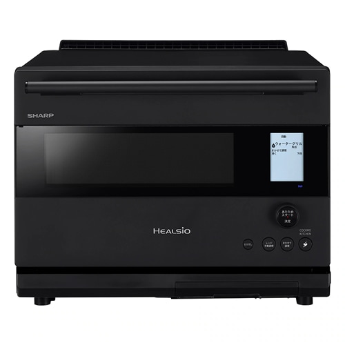シャープ【SHARP】スチームオーブンレンジ 30L マットブラック HEALSIO