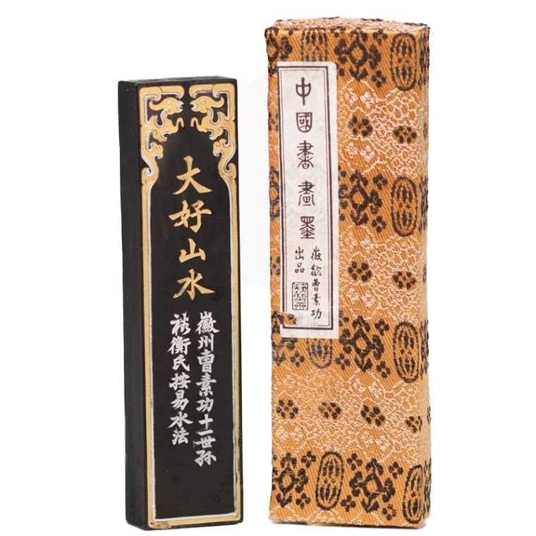 墨② 唐墨 大好山水 中国 書道具（硯 すずり 筆 書家） 墨② 唐墨 大好