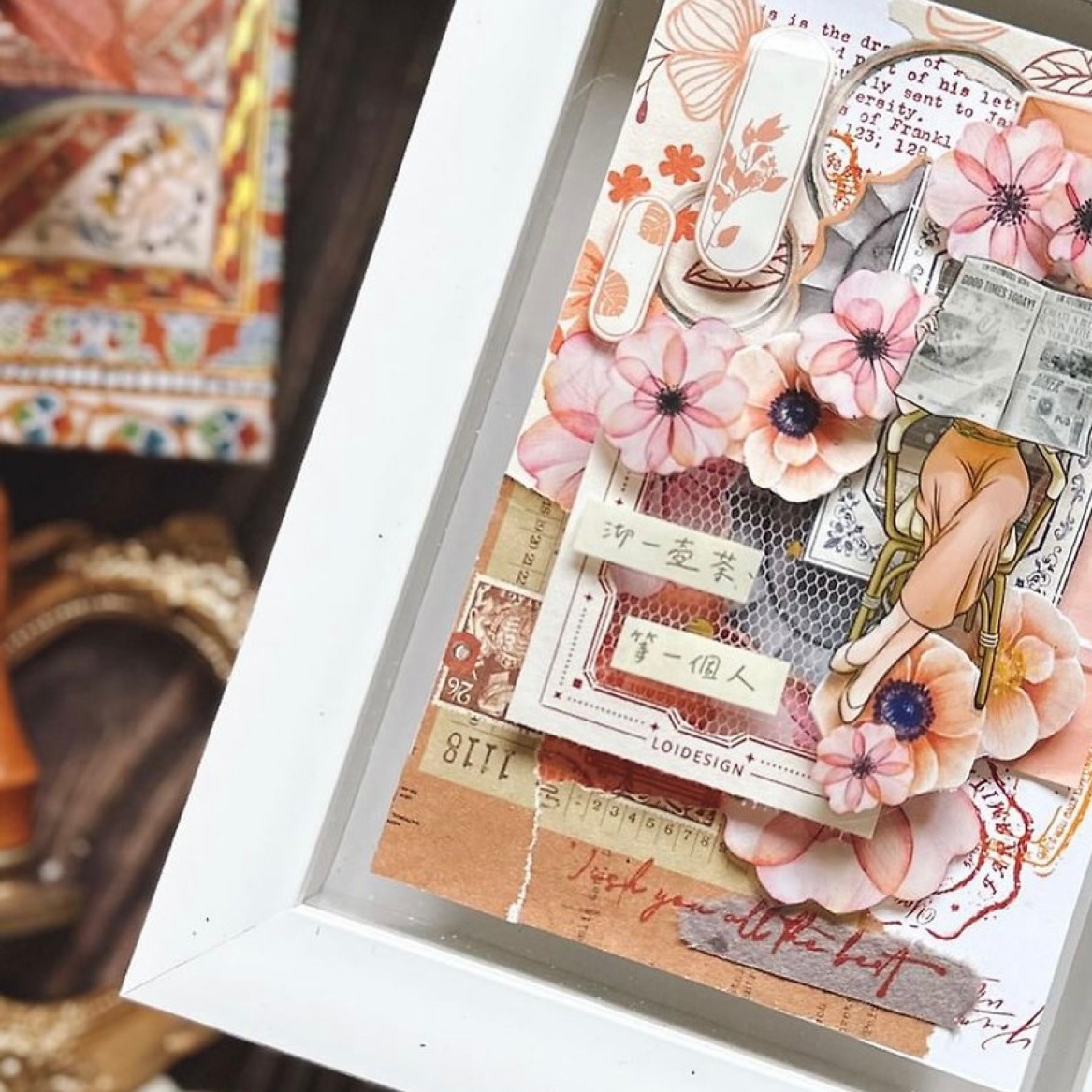 海外マステ 20巻まとめ売り 花B 海外マステ 20巻まとめ売り 花B