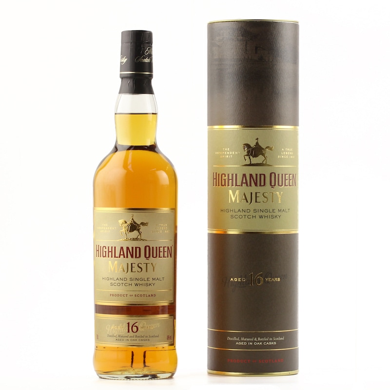 HIGHLAND QUEEN MAJESTY 16YO HIGHLAND SINGLE MALT SCOTCH WHISKY 40