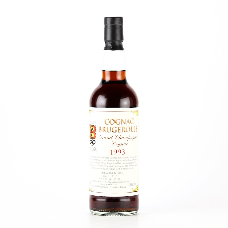 BLACKADDER RAW CASK COGNAC BRUGEROLLE 1993 22yo cask ref:CB3 57.4