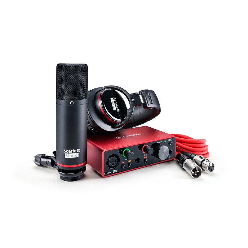Focusrite Scarlett Solo 3rd Gen Studio Pack オーディオ