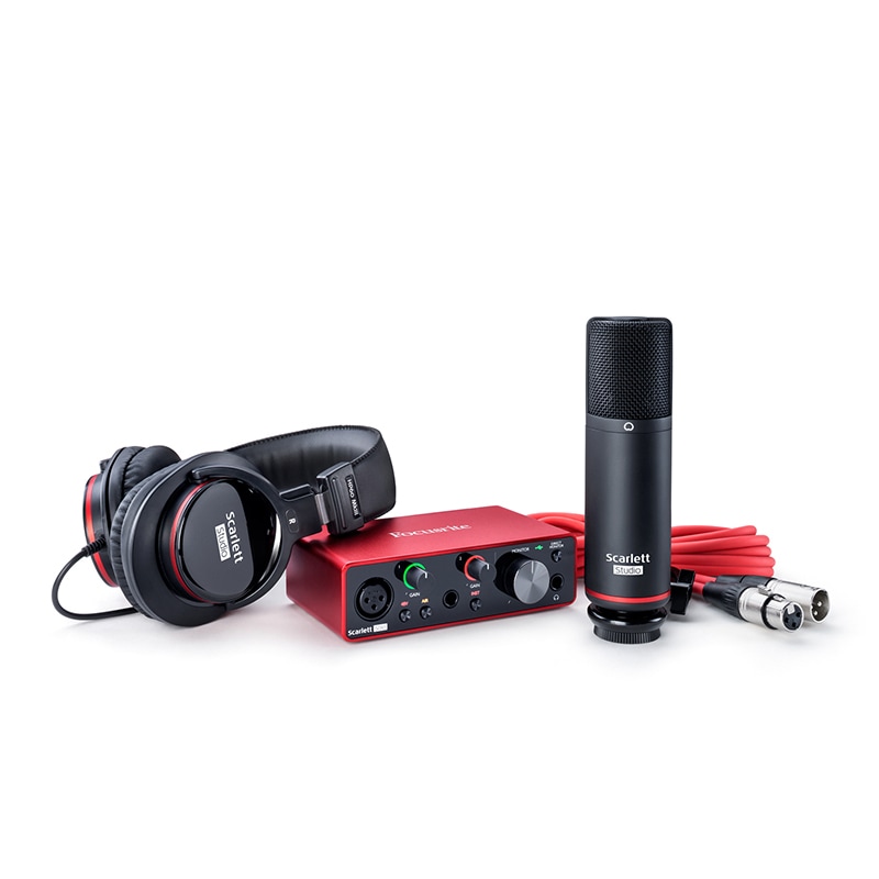Focusrite Scarlett Solo 3rd Gen Studio Pack オーディオ