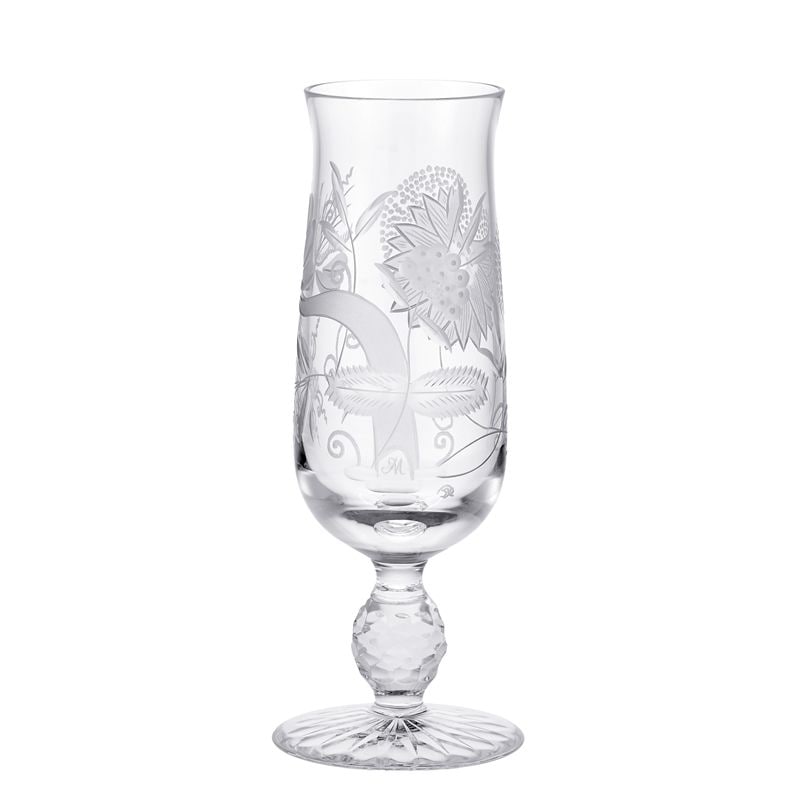 マイセン クリスタル シャンパングラス 高さ22.2㎝ 東Y7-1128☆1F 2025