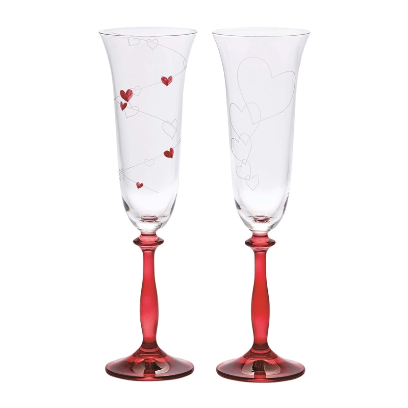 ELBE AJKA エルベクリスタル アイカクリスタルグラス ハンガリー製 2客