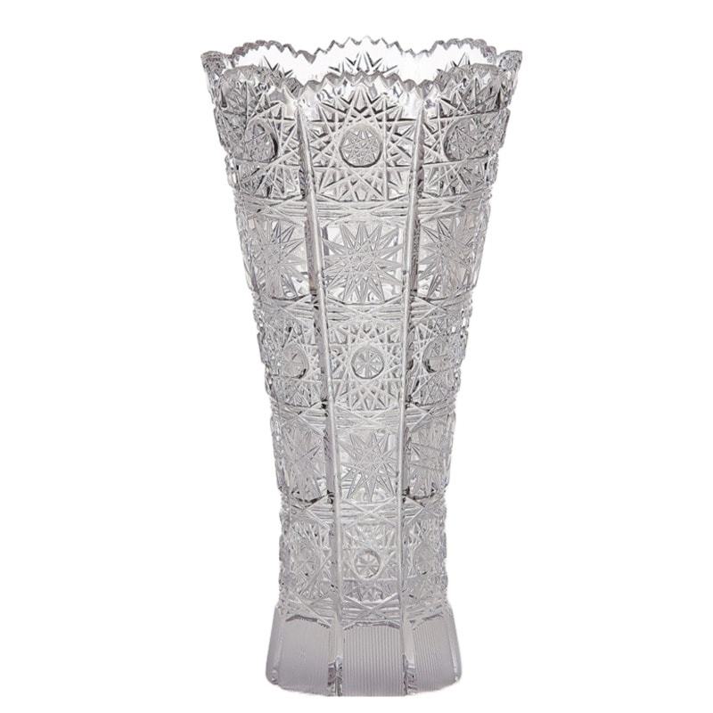 エルベクリスタル 花瓶 高さ53cm エルベクリスタル 花瓶 高さ53cm 美術