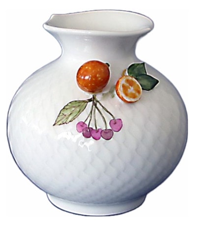 マイセン オレンジとサクランボ 花瓶 9cm 50920/719391 | 花瓶