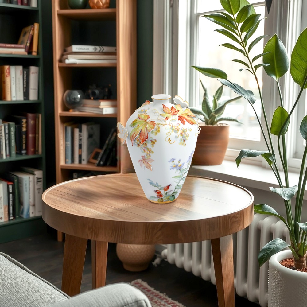 マイセン 花瓶「秋」 82297/25A984 | 世界限定品等 | ドイツの名窯