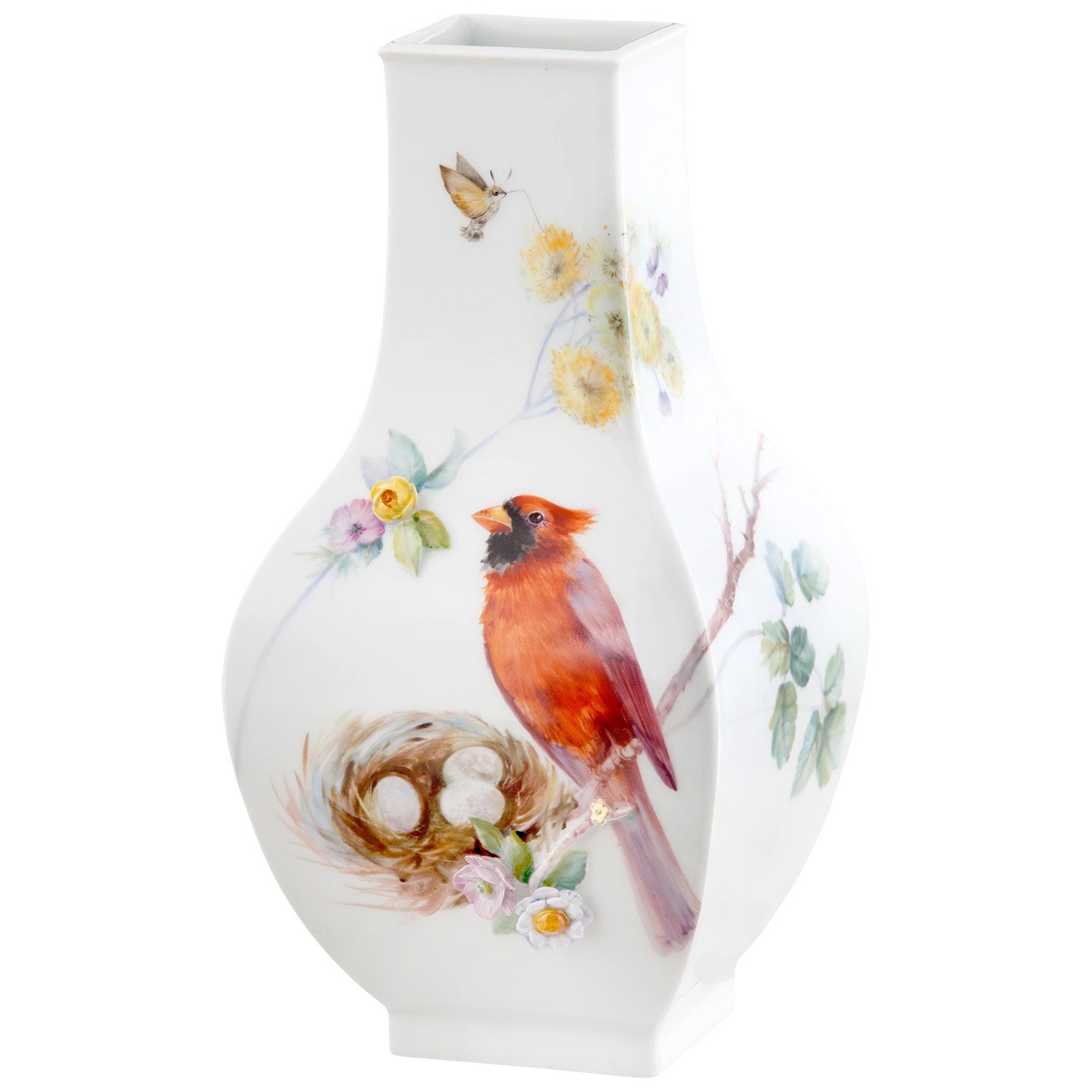 マイセン 花瓶「ショウジョウコウカンチョウ」 50263/61A274 | 世界