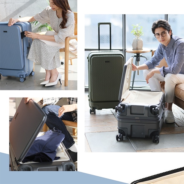 ブライテック BRIGHTECH スーツケース キャリーバッグ Lサイズ 5-8泊用