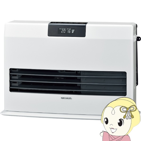 札幌発コロナFF温風石油ストーブ！品番「FF‐VG4215S」2017年式中古