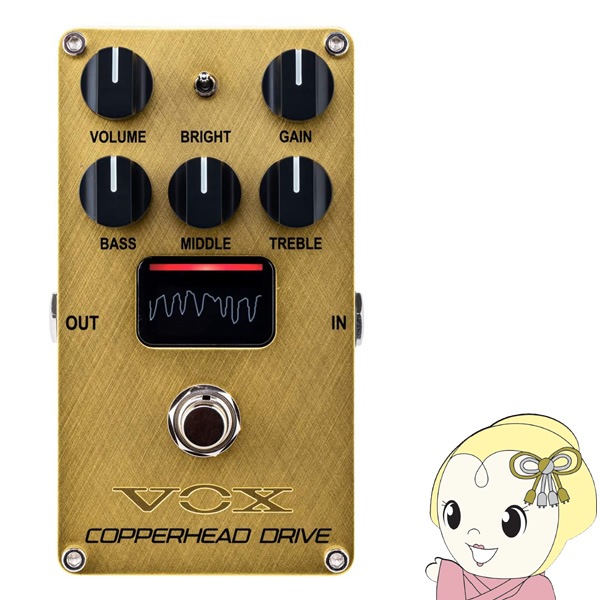 VOX コンパクトエフェクター COPPERHEAD DRIVE VE-CD【送料無料(北海道