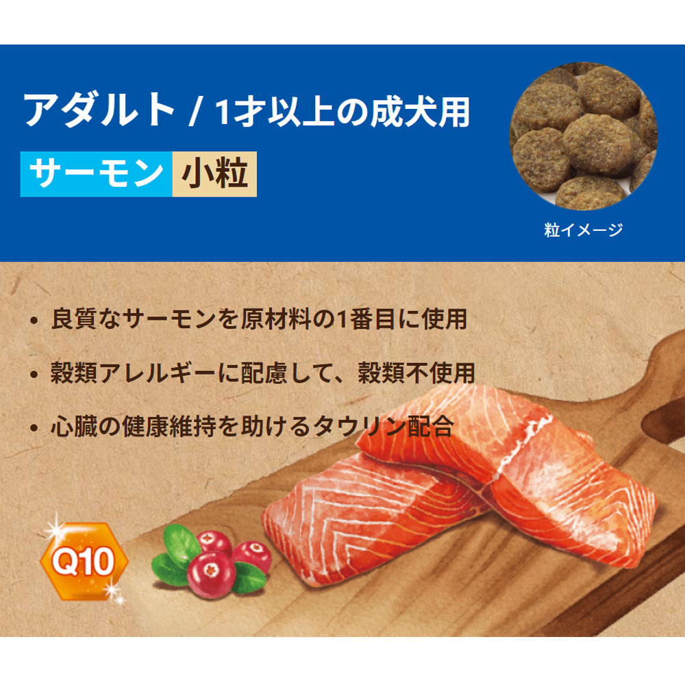 セレクトバランス グレインフリー アダルト サーモン 小粒 成犬用 800g