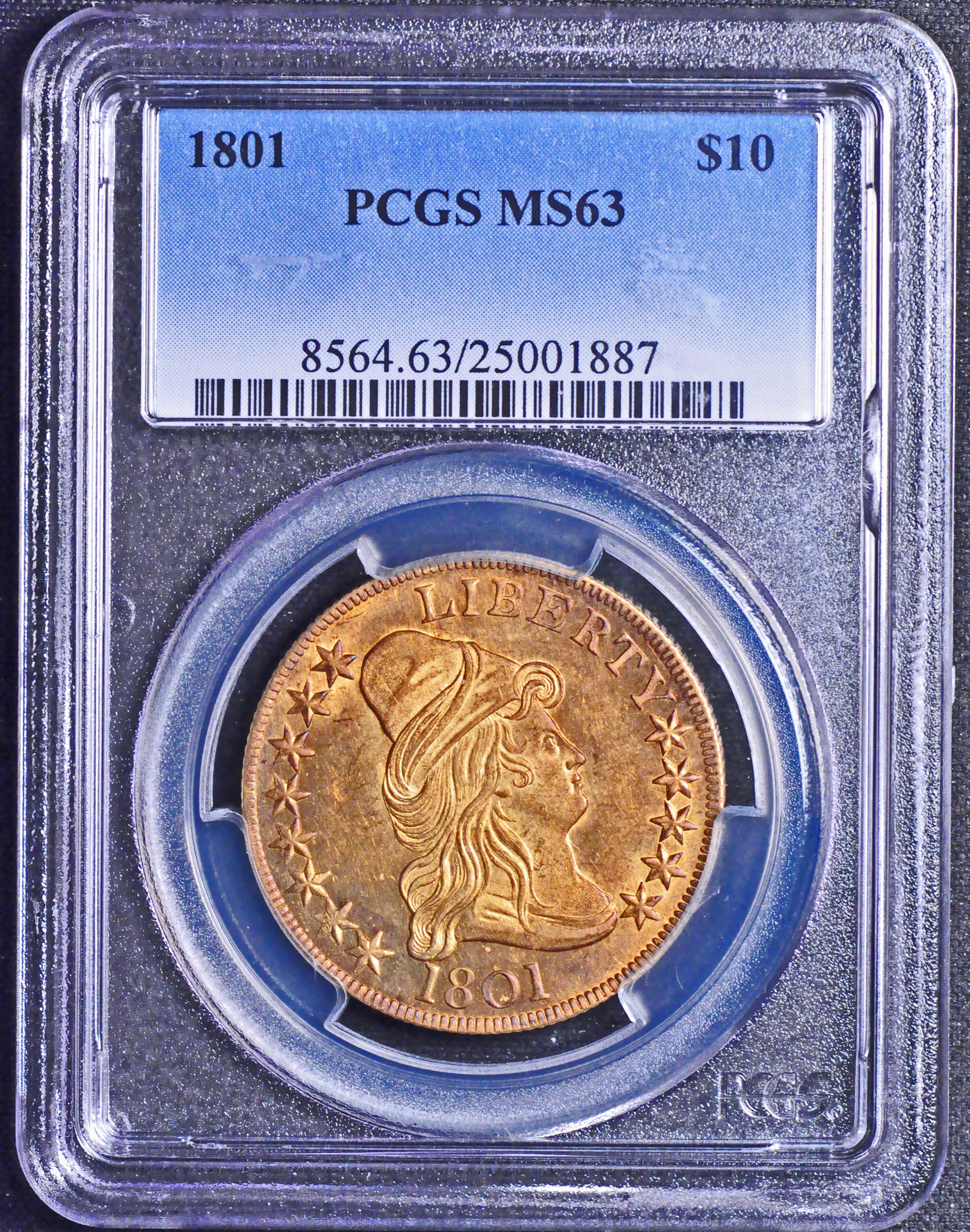 動画あり】アンティークコイン アメリカ 10ドル金貨ドレープドバスト