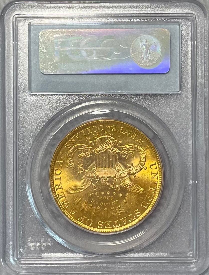 資産防衛】アンティークコイン アメリカ 20ドル金貨 リバティヘッド