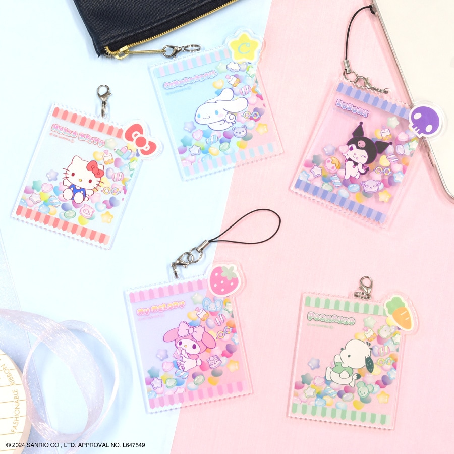 サンリオ ♥ ハローキティ シナモロール ストラップ キキララ レア