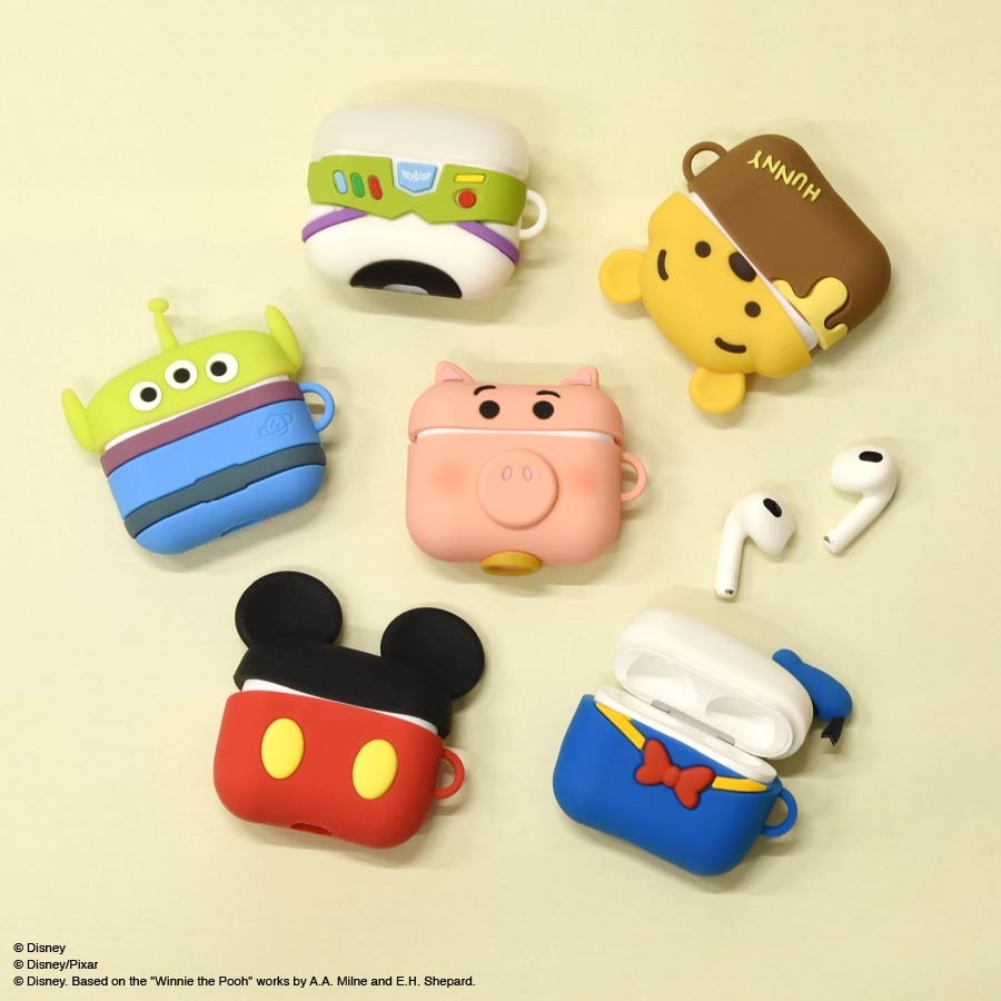 ディズニーキャラクター／ AirPods(第3世代)対応 シリコンケース | た