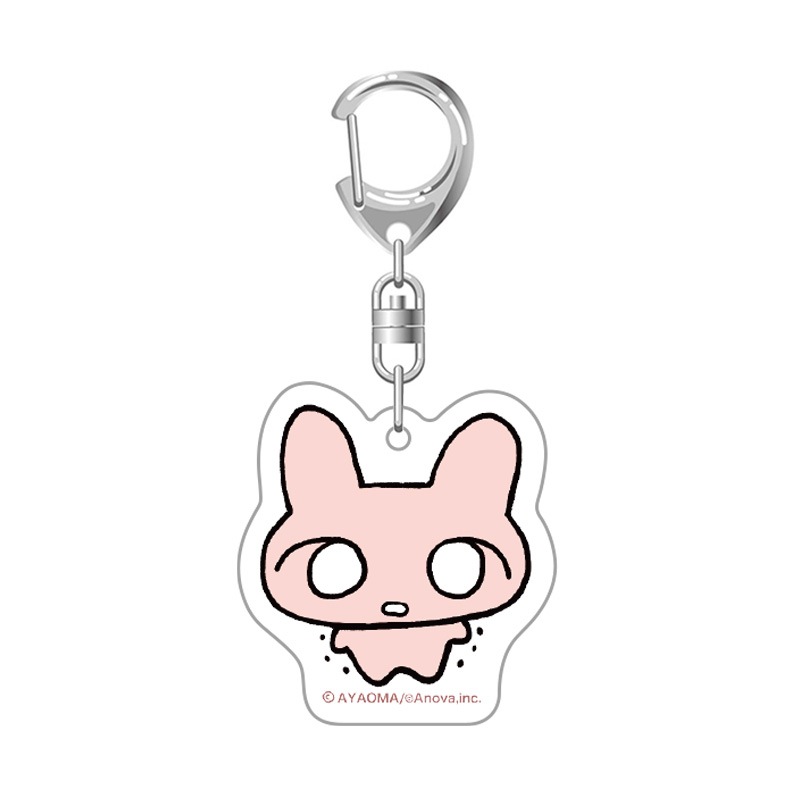 ねこちゃん アクリルキーホルダー （うさぎ） | ねこちゃん | エイノバ