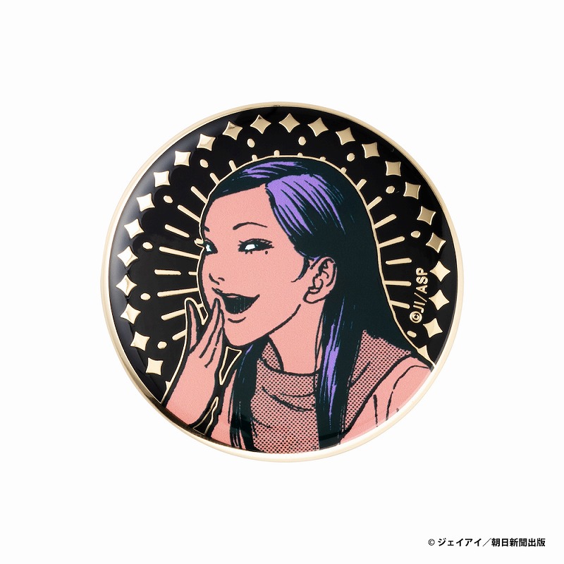 伊藤潤二 トレーディングメタリック缶バッジ Girls(全8種) | 伊藤潤二