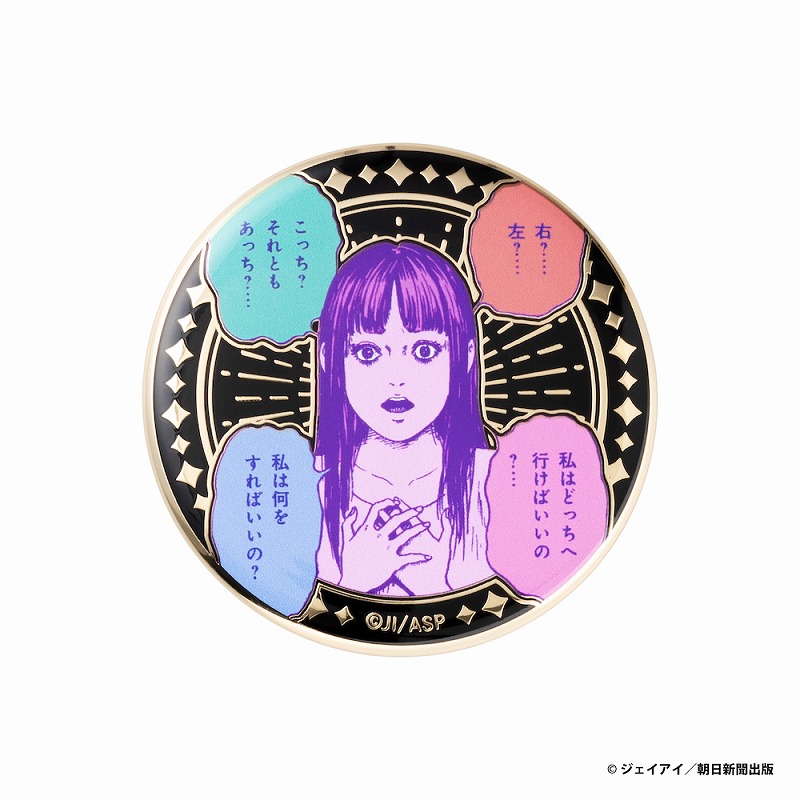 3日限定 伊藤潤二 ランダム缶バッジ 富江 とみえ 10枚セット 大阪万博