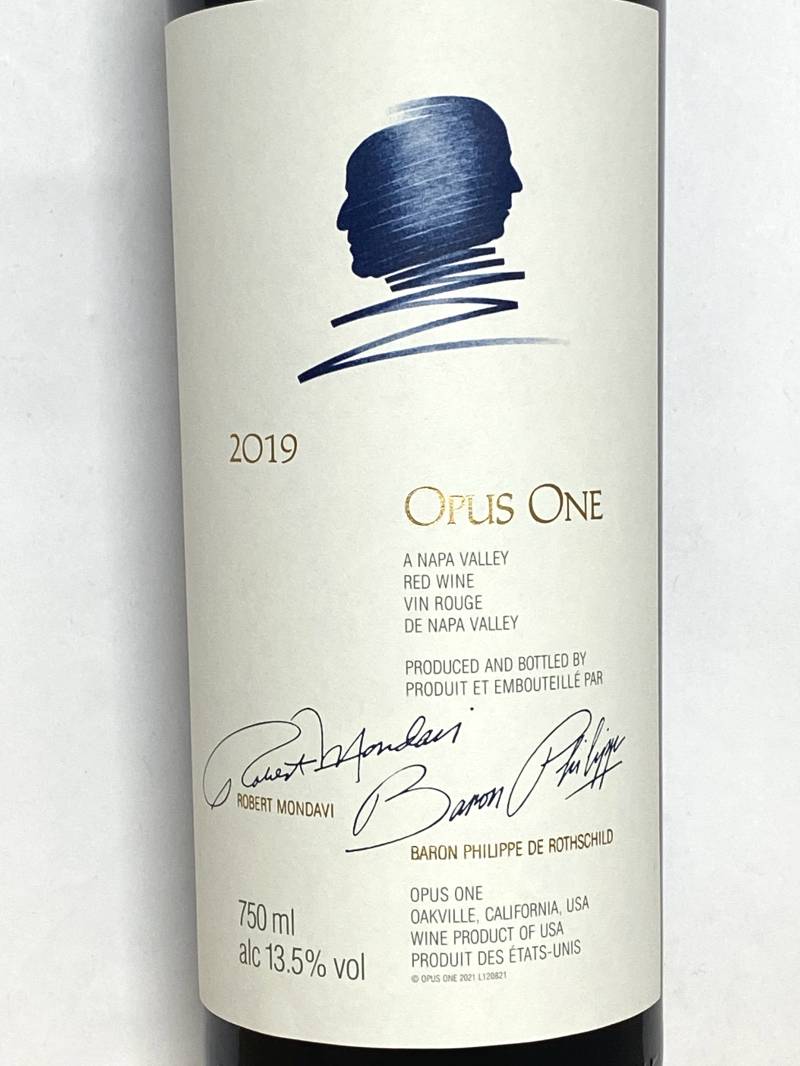 2019年 オーパス ワン 750ml アメリカ カリフォルニア 赤ワイン