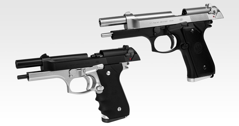 東京マルイ M92Fスライドシルバー【エアガン・エアーガン】 | ガス