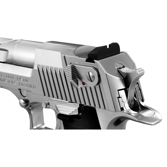デザートイーグル.50AE ガスブローバック クロームステンレスモデル