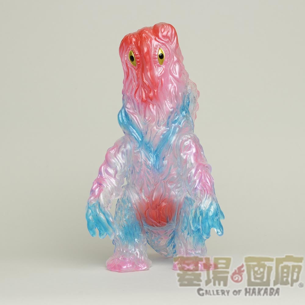 ヘドラ ブルマァク クリアブルー スタンダードサイズ ソフビ