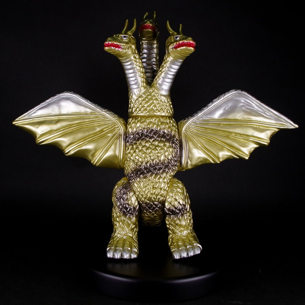 ソフビ】【ブルマァク】キングギドラ（復刻版 ゴールド）/BULLMARK
