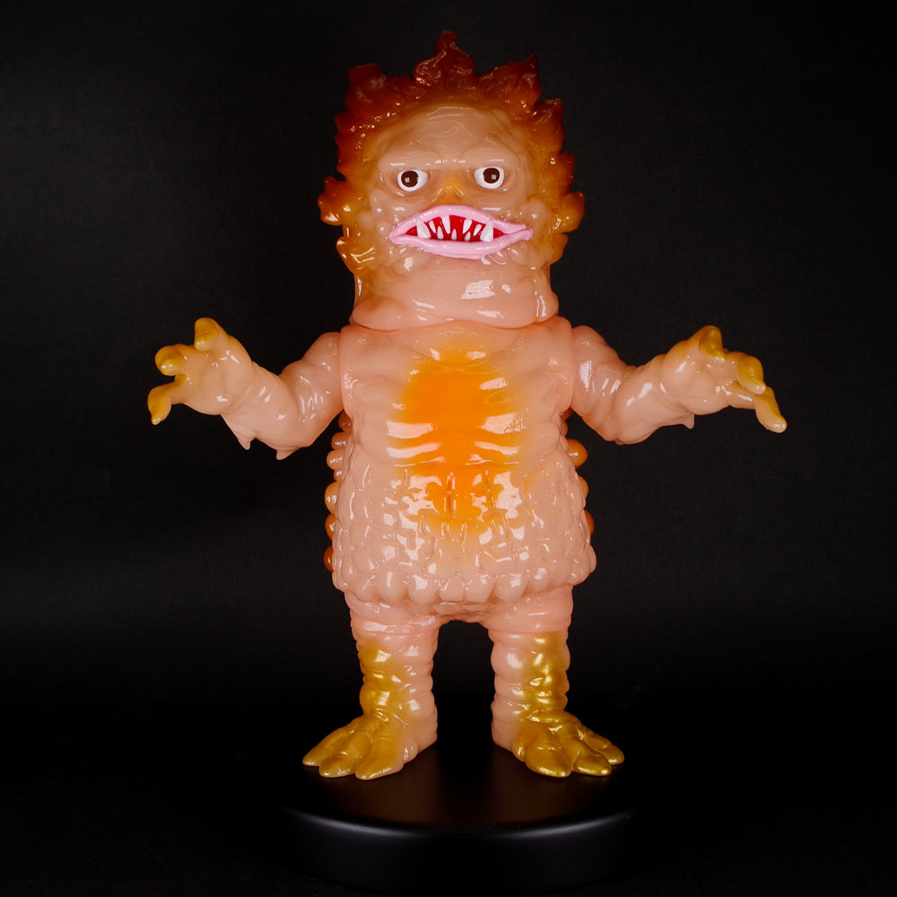 ソフビ】【PLANET X】ガラモン（レッドマン 墓場の画廊限定ピンク蓄光