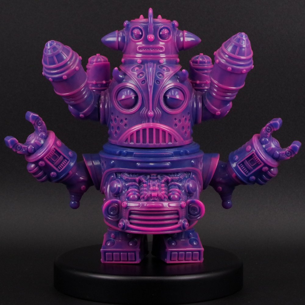 ソフビ/BODA/スクラッピー/パープル｜墓場の画廊ONLINE STORE