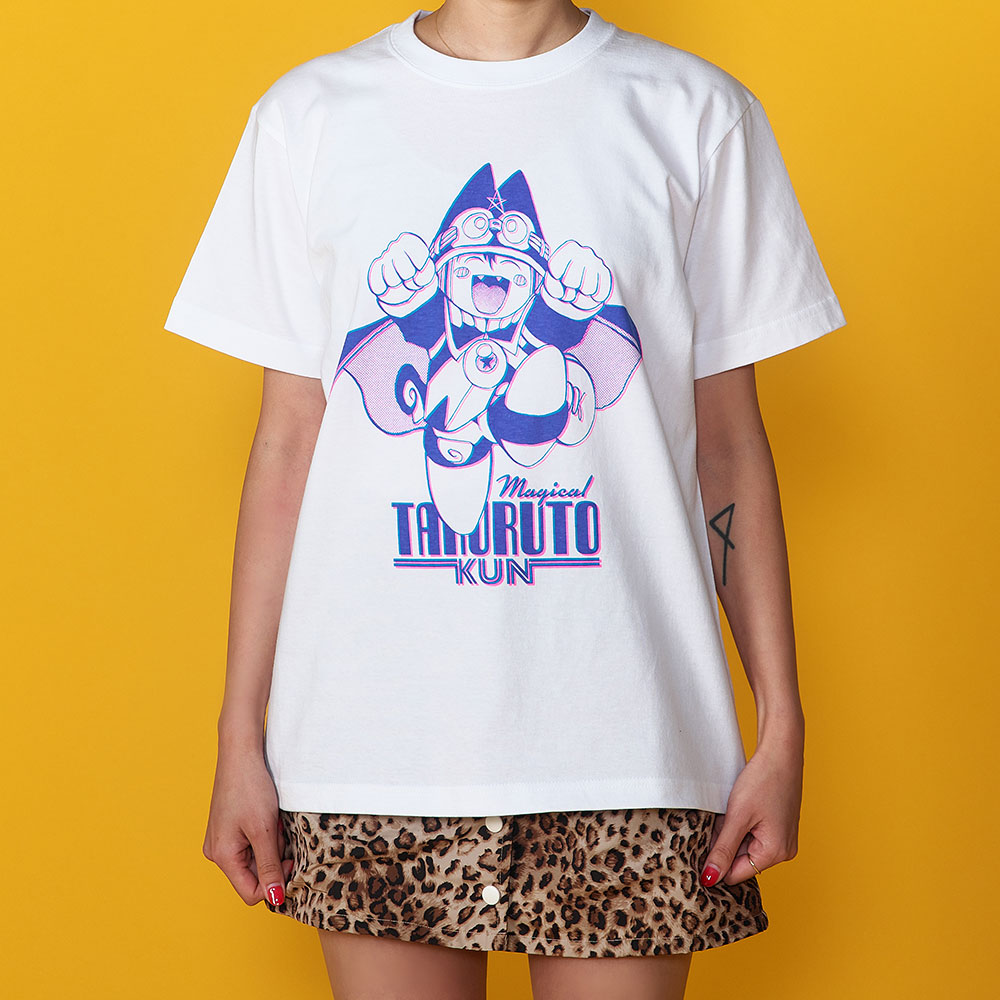 まじかる☆タルるートくん/タルるートくんTシャツ/ホワイト｜墓場の
