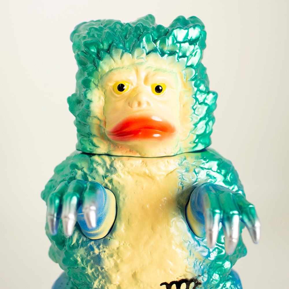 ソフビ】【ブルマァク】ガラモンMマーク入り（セミ人間付）/BULLMARK