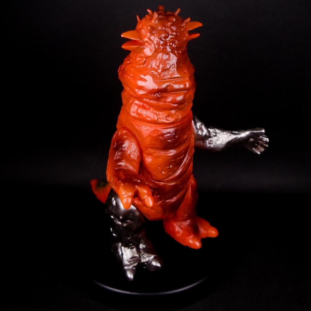 ブルマァク：改造パンドン、ヤモマーク：ネロンガ／ソフビ2点セット