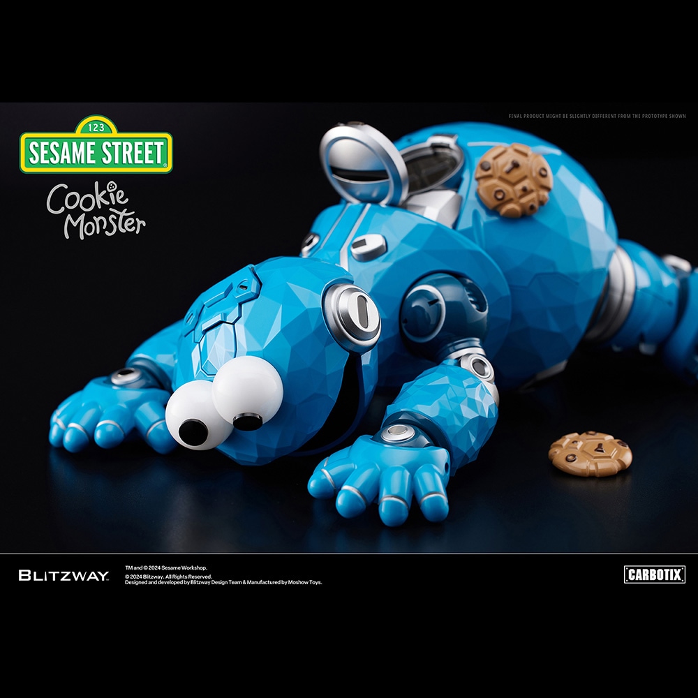 BLITZWAY JAPAN/セサミストリート/CARBOTIX COOKIE MONSTER｜墓場の