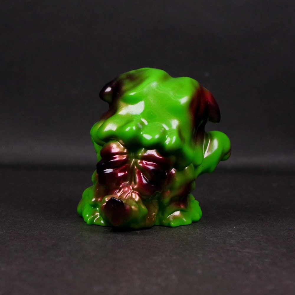 ソフビ/MEOWWWTHRA(ニャスラ)/ベビースドラ/グリーン｜墓場の画廊