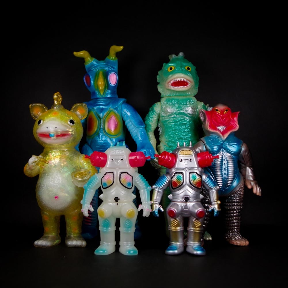 ソフビ/ブルマァク BULLMARK/メフィラス星人/ハワイカラー｜墓場の画廊