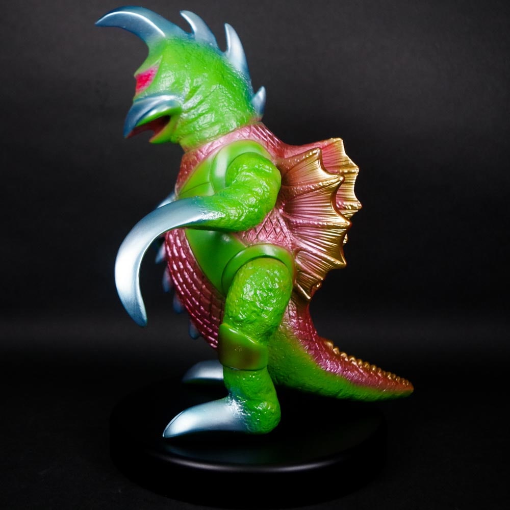 ブルマァク 復刻 ガイガン オレンジ成型 ミドル ソフビ フィギュア ゴジラ