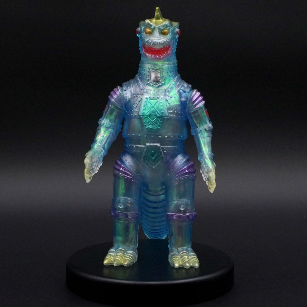 マルサン メカゴジラ 450 オーロラ クリスタルゴジラ ソフビ マルサン