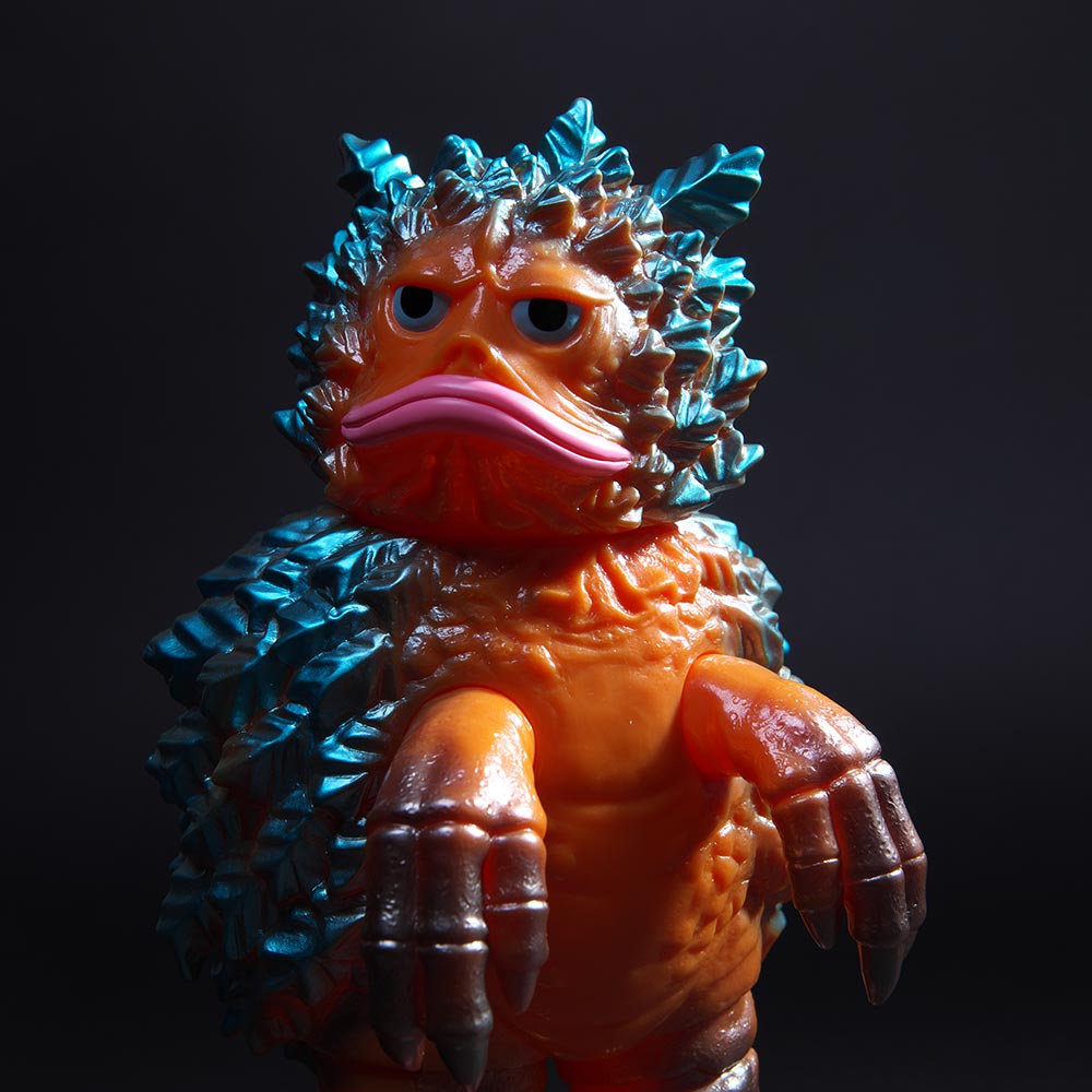 マーミット KAIJUシリーズ ガラモンソフビ 彩色キット マーミット