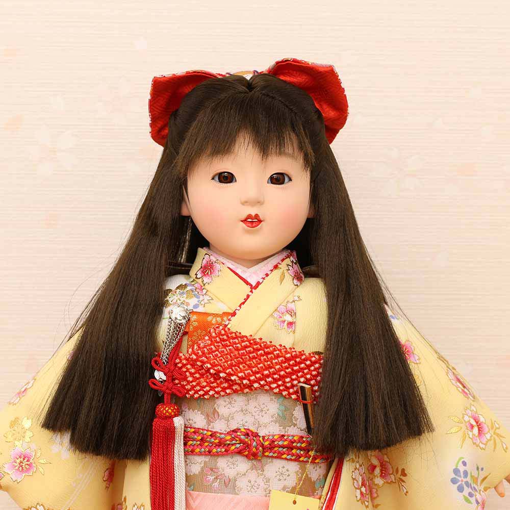 市松人形 齊藤公司作 10号 横幅35cm