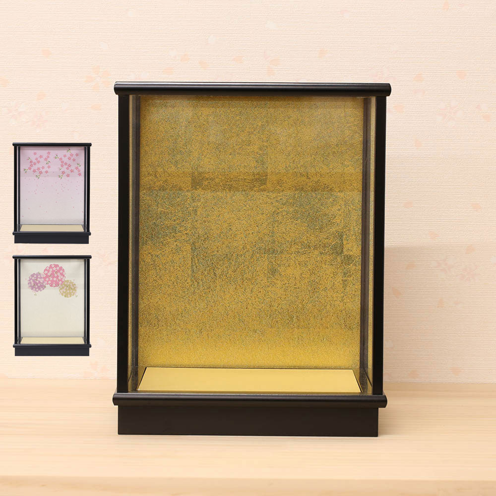 人形用 ガラスケース コレクター コレクション 観賞用 ケース 横幅25cm