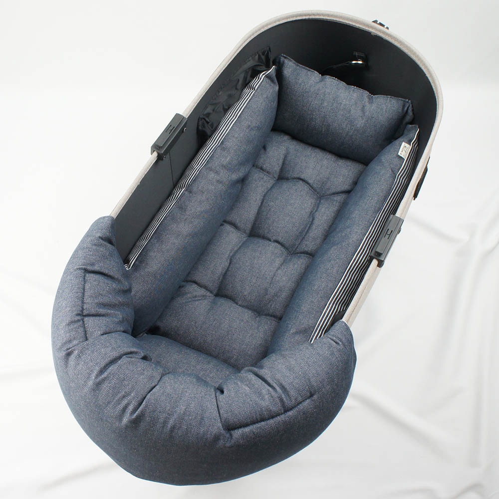 ペットカート・バギー用 ぷくぷく あごのせクッション ヒッコリー