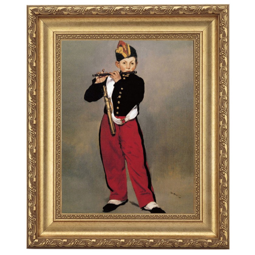 マネ 「笛を吹く少年」 4号 立体複製名画 【5％ポイント還元中