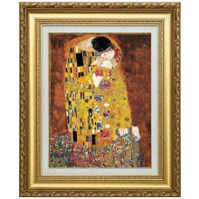 グスタフ・クリムト 「接吻」 6号 立体複製名画 【5％ポイント還元中