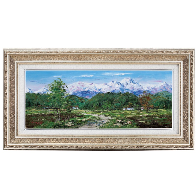 油絵「大雪山」 楽天市場】高橋哲夫 「大雪山」油彩15号 : 小野画廊