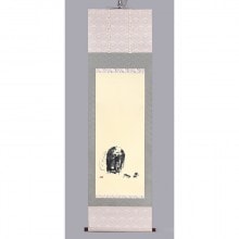 宮本武蔵 「枯木鳴鵙図」 複製 掛軸【ポイント5％還元中】 : アートの