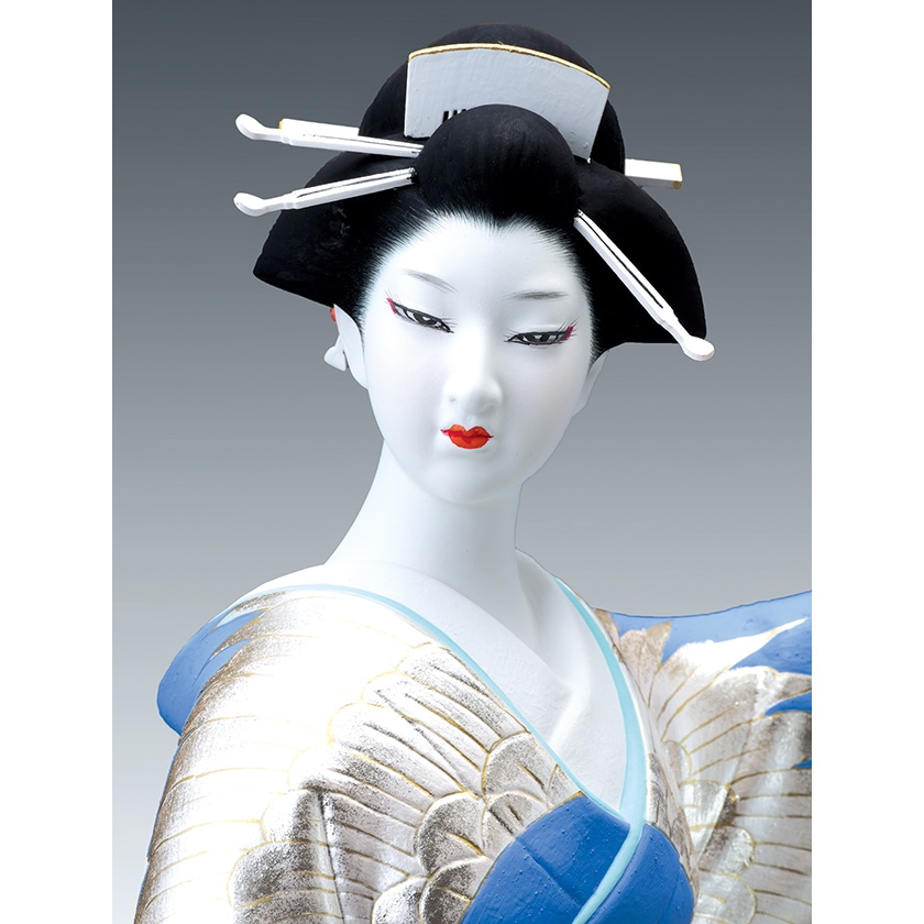 博多人形 「鳳凰」 津志田 孟 美術品 工芸品【ポイント5％還元中