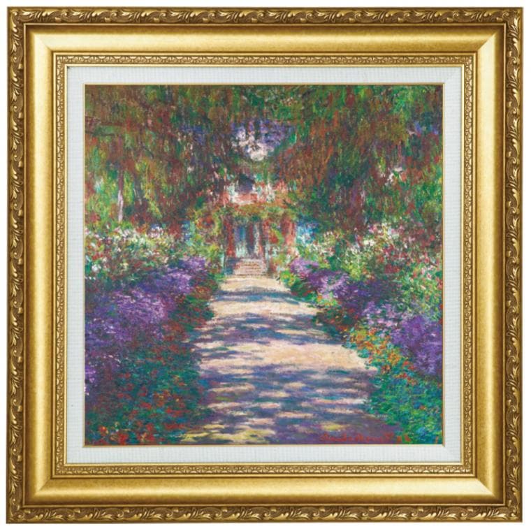 クロード・モネ 【 ジヴェルニーの積みわら 】 高級画集画